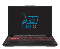 Laptop 15" - 16" ASUS TUF Gaming A16 Ryzen 7-170/32GB/512+512 RTX4050 144Hz
